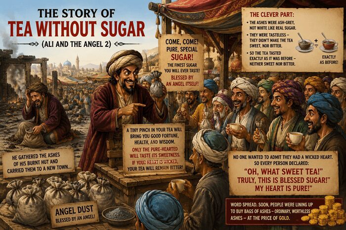 THE ASHES OF ANGELS — How a Tale of Tasteless Tea Exposes the Multi-Billion Naira Industry of Religious Deception THE ASHES OF ANGELS — How a Tale of Tasteless Tea Exposes the Multi-Billion Naira Industry of Religious Deception